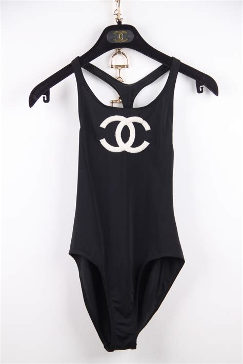 chanel one piece swimsuit|Chanel One Piece .